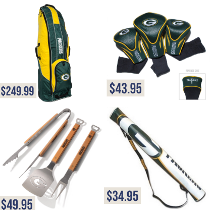 Green Bay Packers headcovers | Price tags